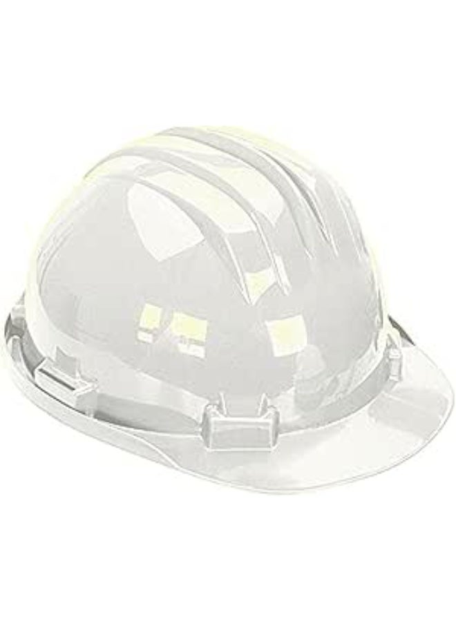 Industrial Safety Hard Hat – High-Impact Construction Protective Helmet, High-Visibility White - Image 1